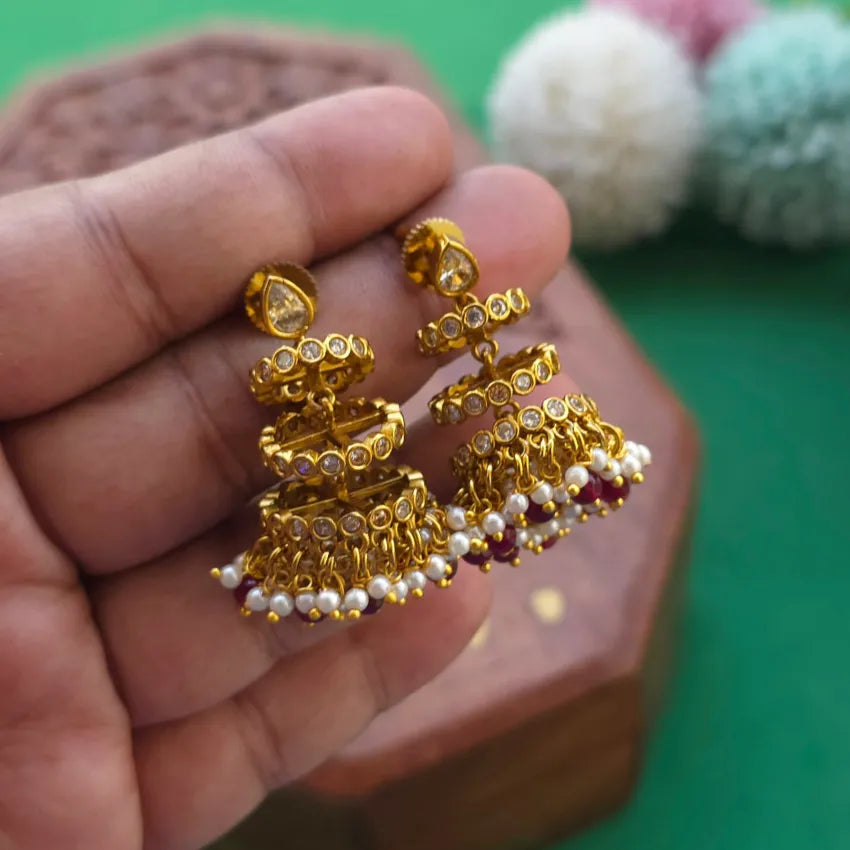 Antique Layered Jhumka