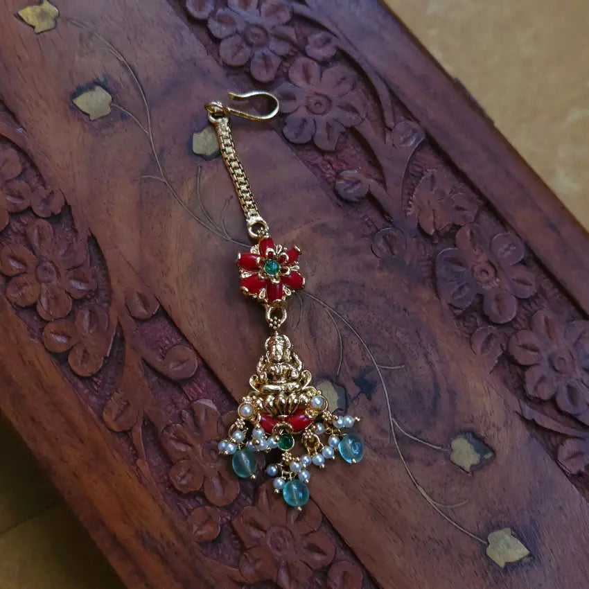 Antique Red Coral Tikka