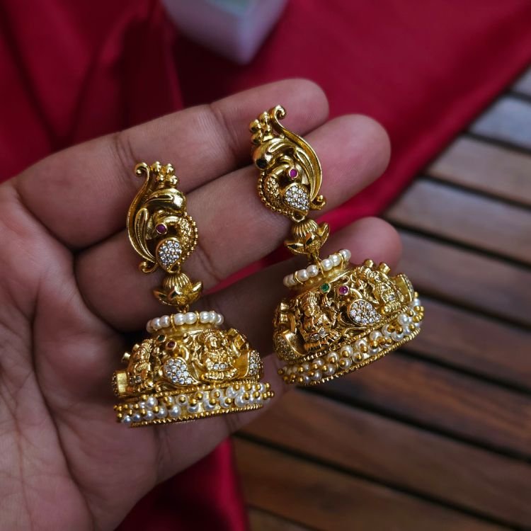 Antique Bridal Jhumka