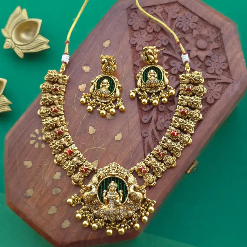 Adivika - Lakshmi Coral Necklace