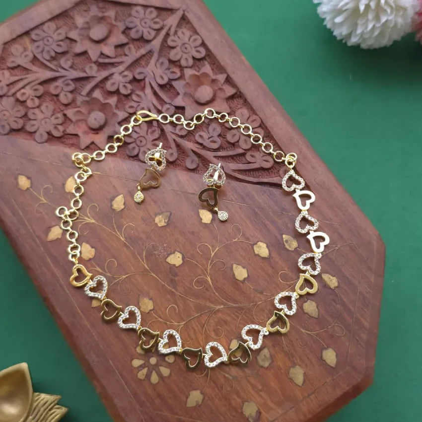 Heartin Neckpiece - Party Wear