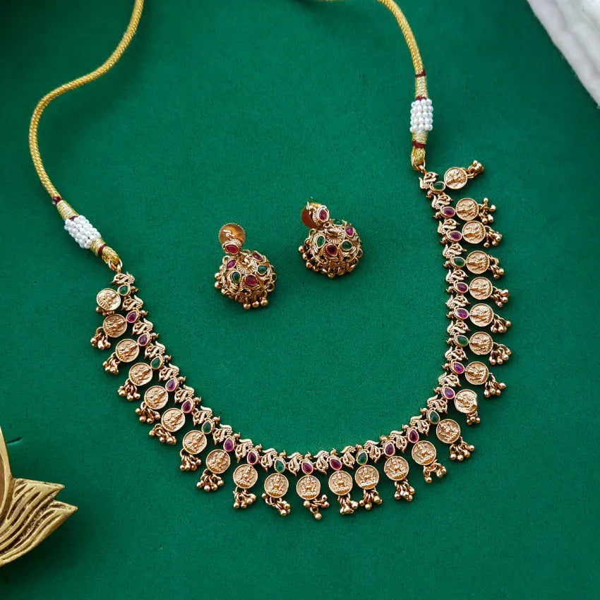 Lakshmi Coin Neckpiece