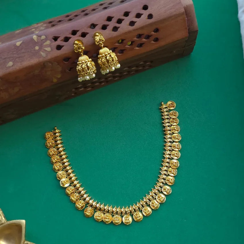Lakshmi Coin Necklace