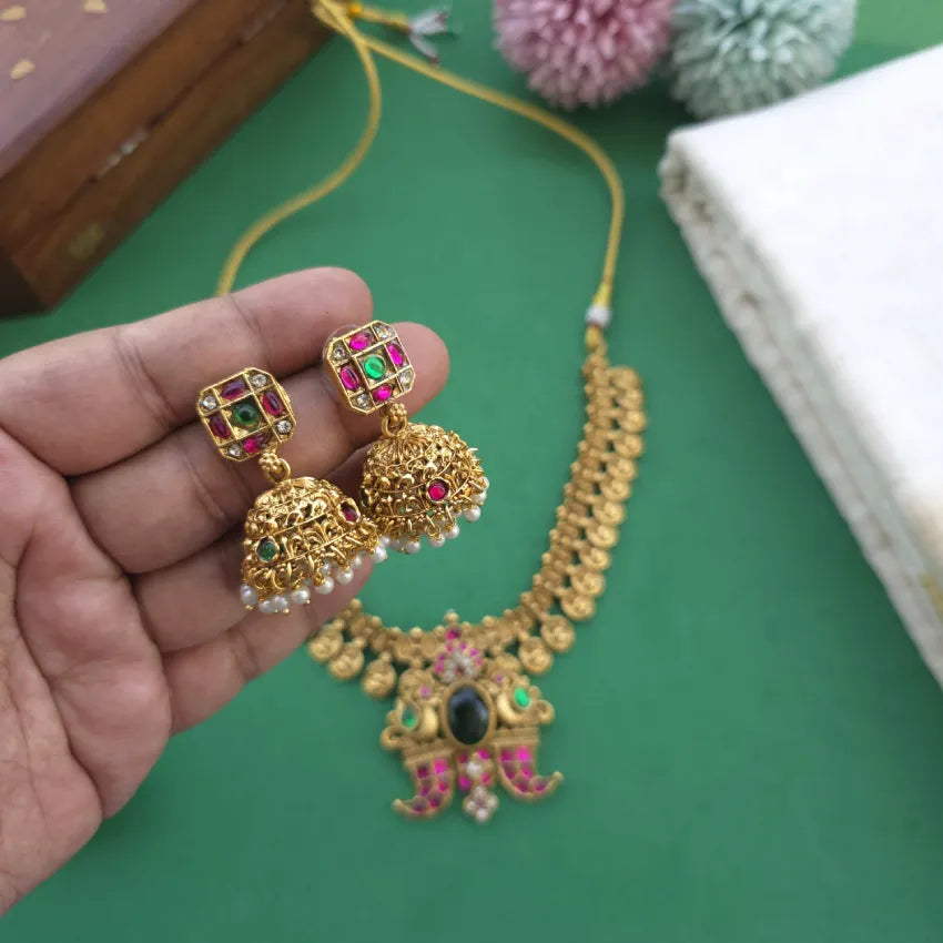 Lakshmi Coin Necklace