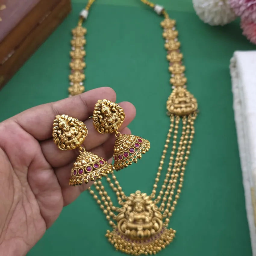 Kalaivani Antique Layered Haram