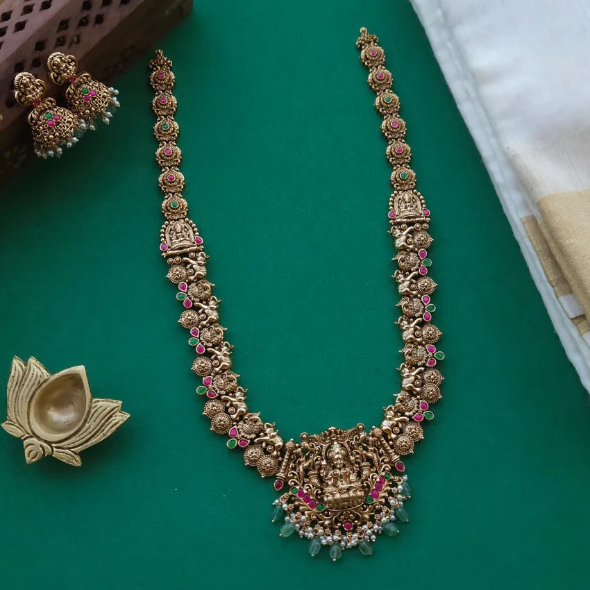 Madhavi Jadau Lakshmi Haram