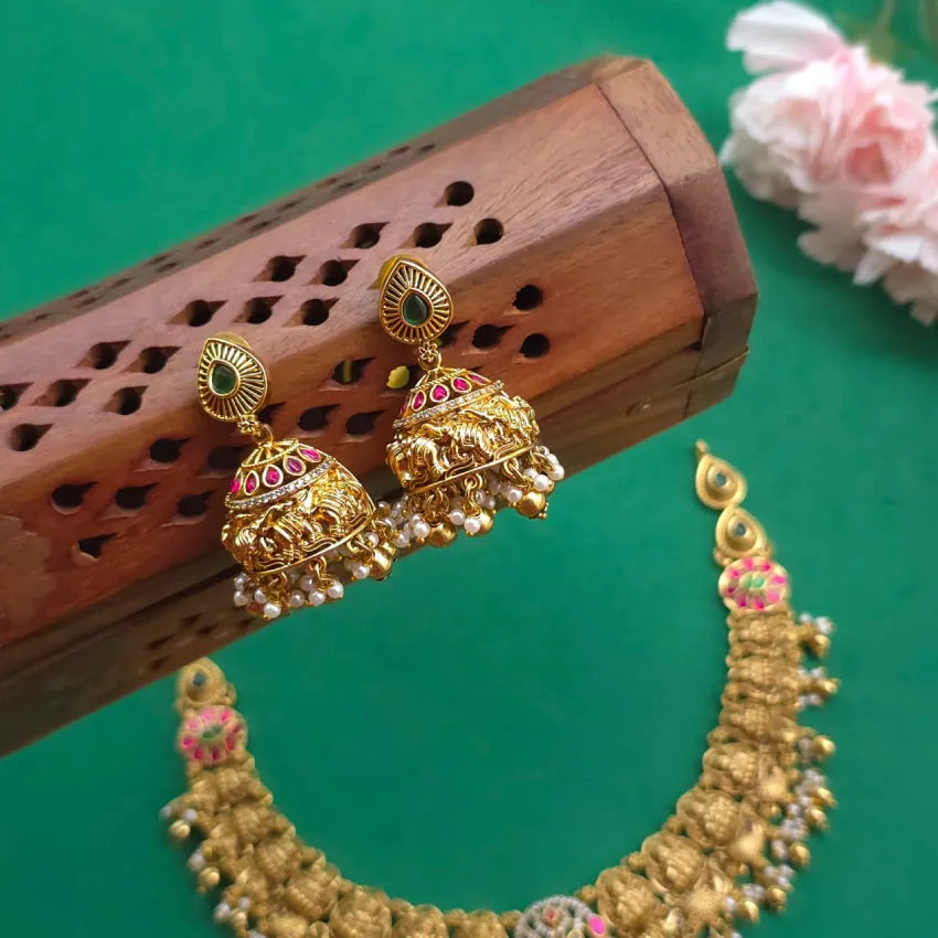 Lakshmi Jadau Nagas Necklace