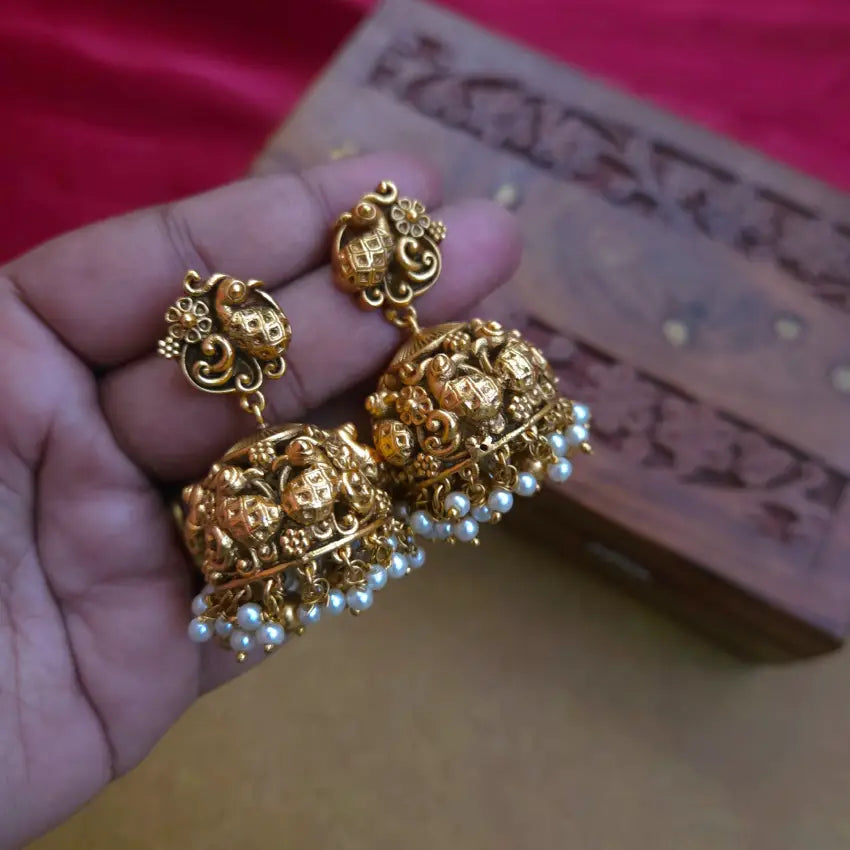 Bridal Peacock Jhumka