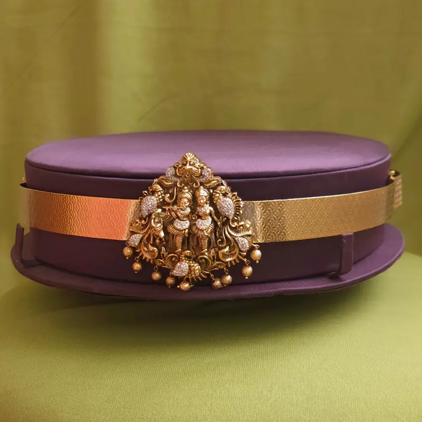 Antique Radha Krishna Hipbelt