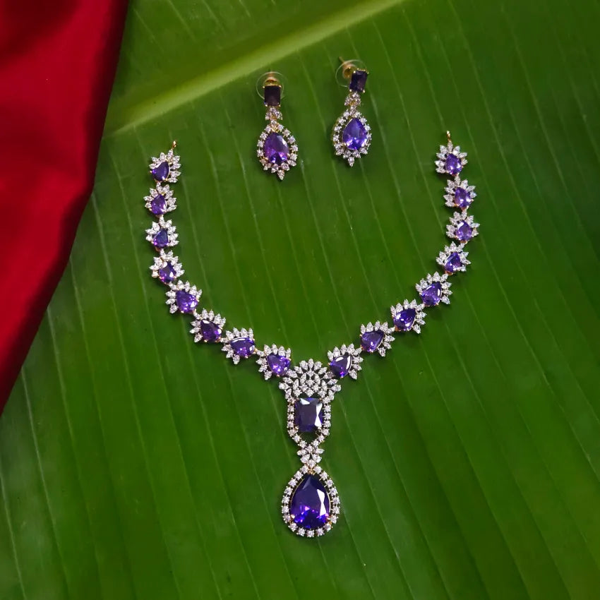 Richel GJ Purple Necklace