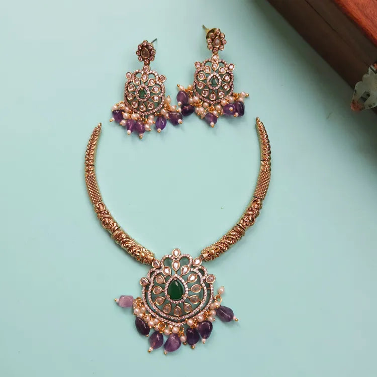 Riddhi Victorian Hasli Necklace