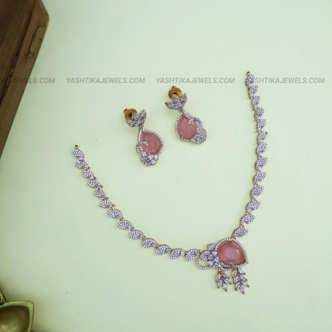 Diamond Replica Necklace- Reena