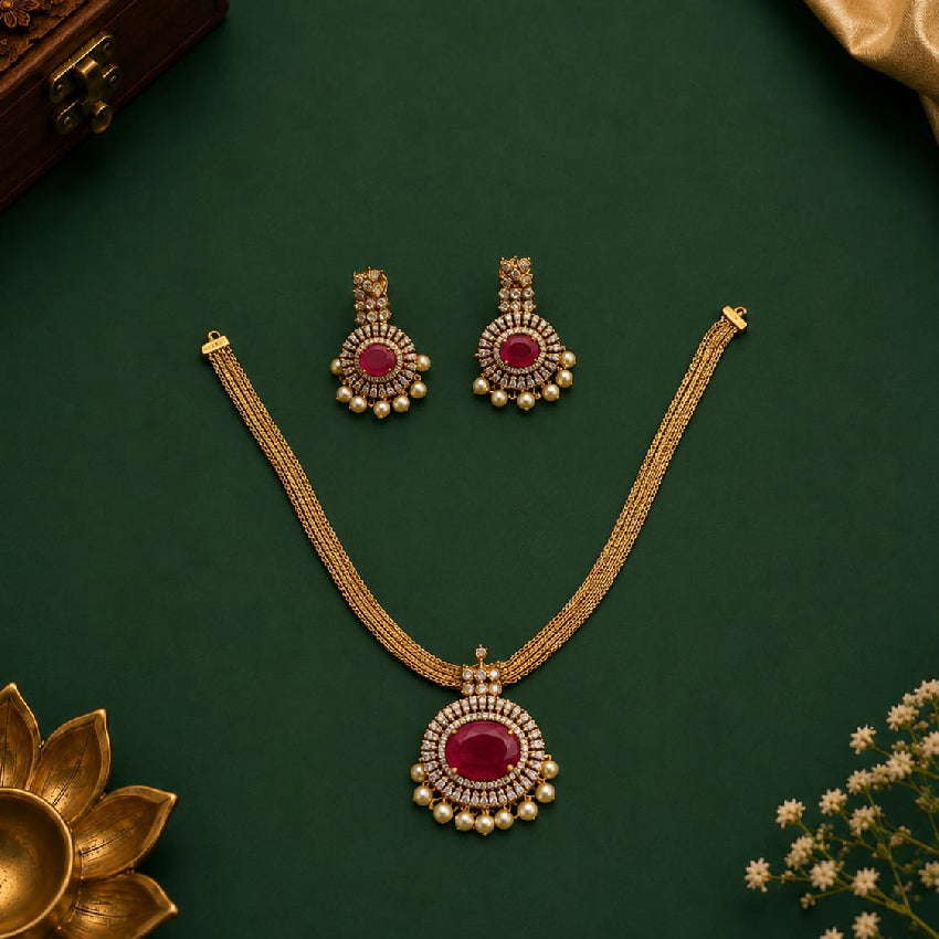 Julia Ruby Neckpiece