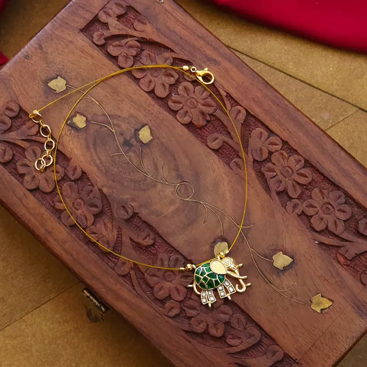 Invisible Jaadu Elephant Neckpiece