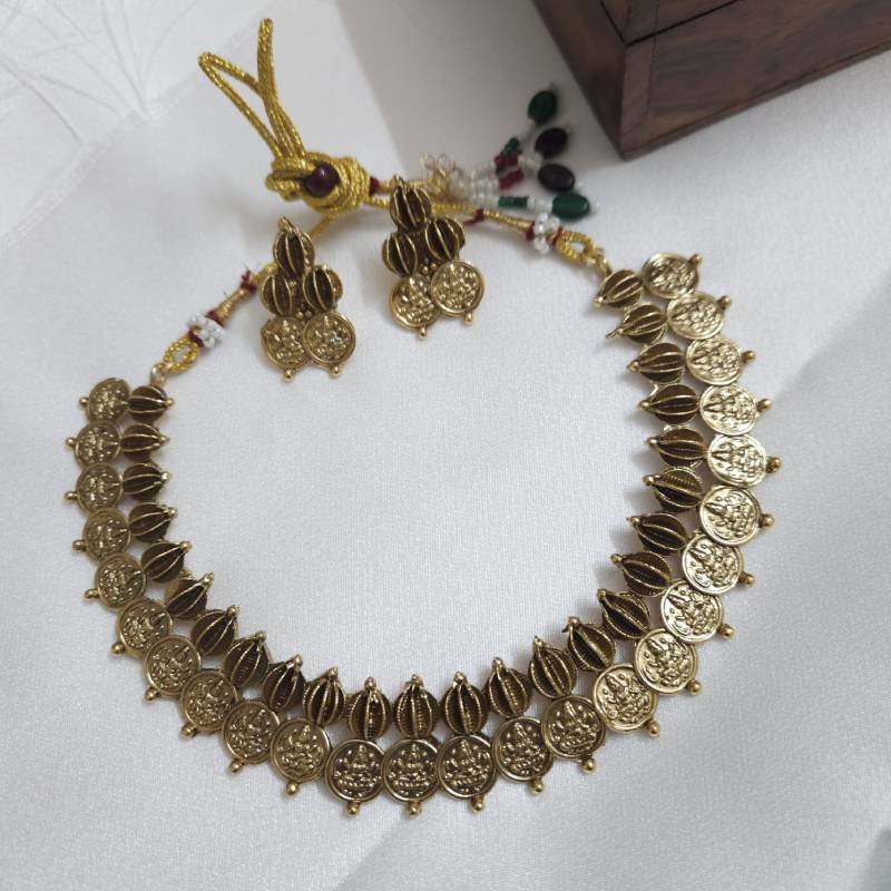 Lakshmi Coin Neckpiece