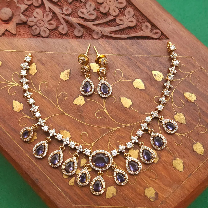 Carolina Diamond Droplet - Purple