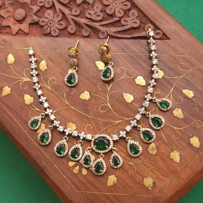 Carolina Diamond Droplet - Green