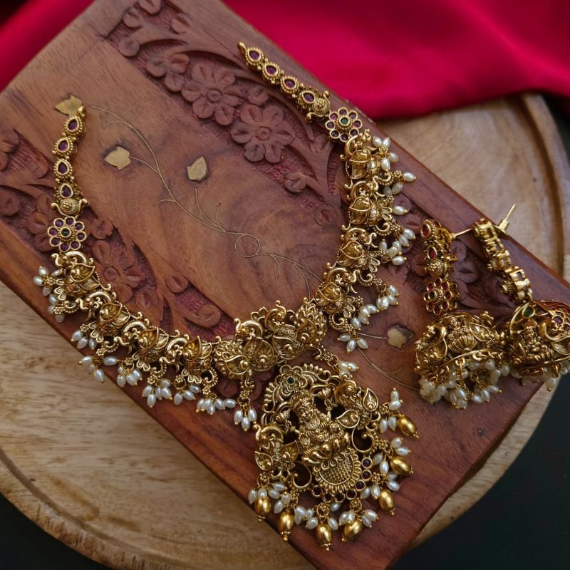 3D Peacock Bridal Neckpiece