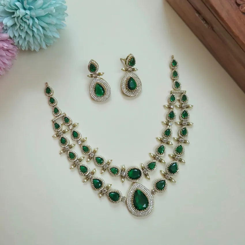 Celebrity Dual Layer Victorian AD Neckpiece