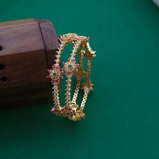Floral AD Bangles