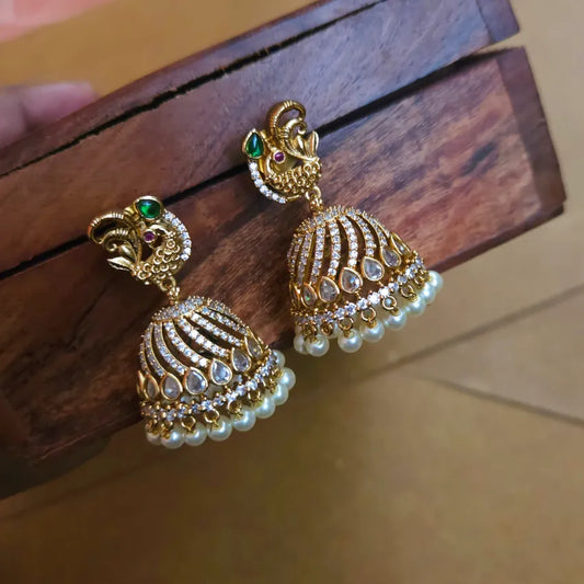 Peacock AD Jhumka