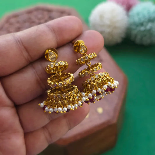 Antique Layered Jhumka