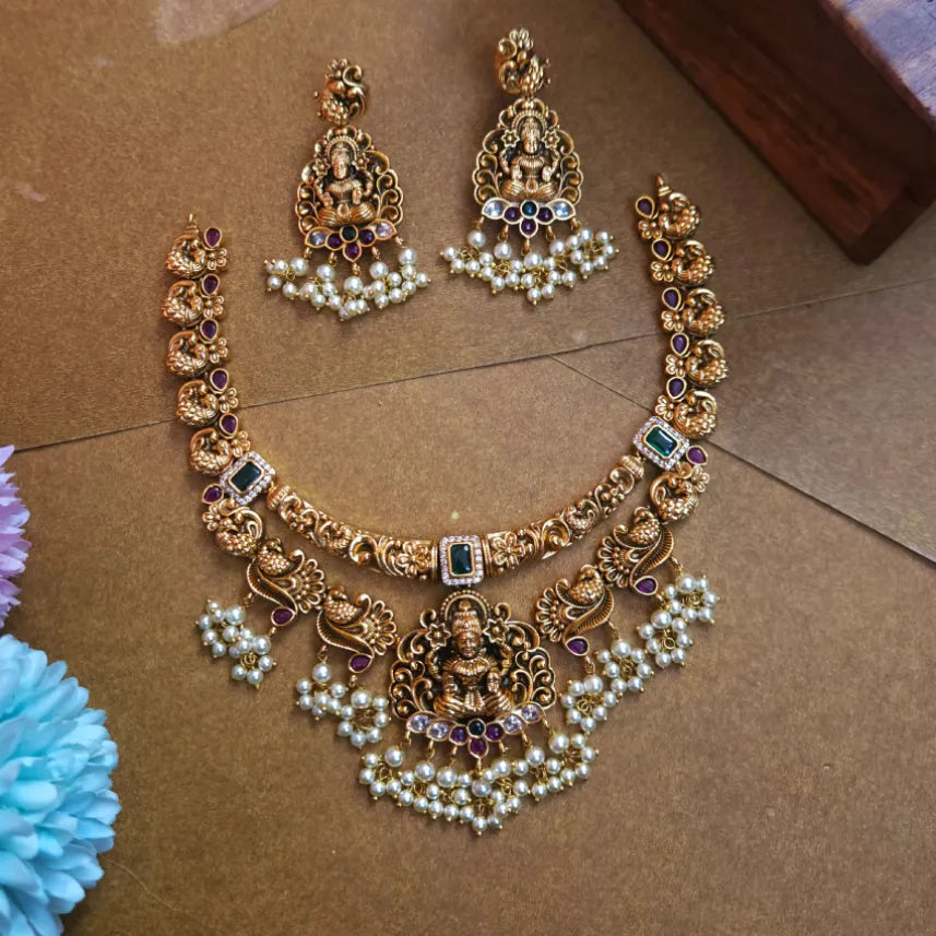 Aanandhi Antique Designer Bridal Necklace
