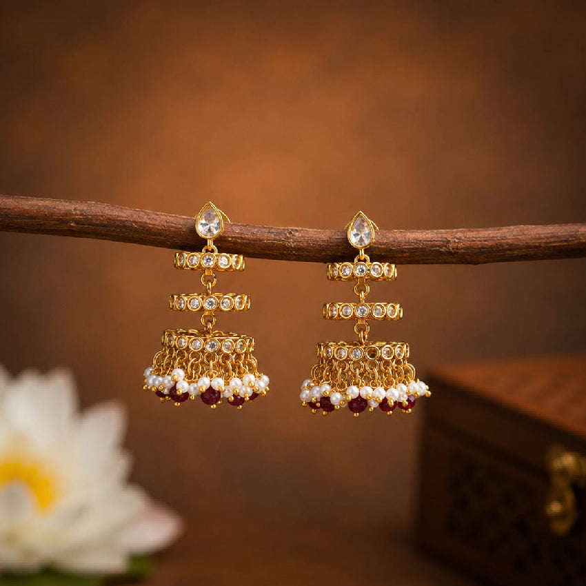 Antique Layered Jhumka