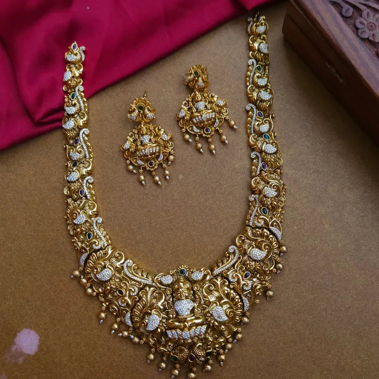 Advika Antique Temple Designer Haram