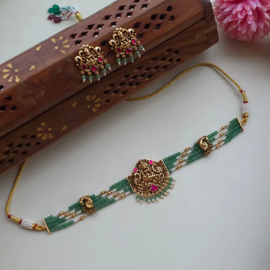 Anju High Neck Choker