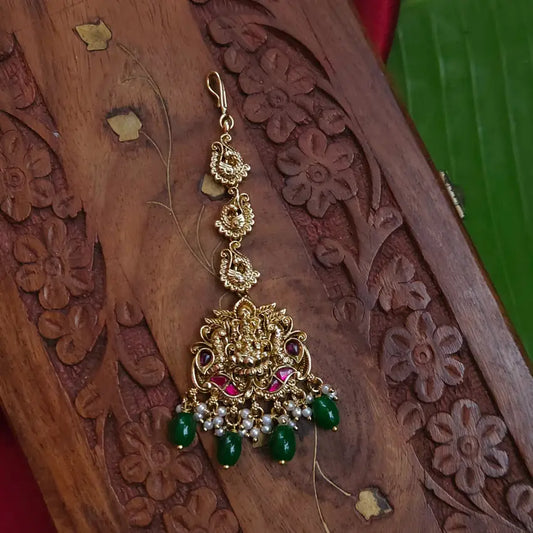 Antique Jadau Bridal Tikka