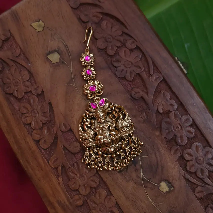 Antique Jadau Bridal Tikka