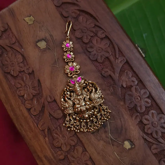 Antique Jadau Bridal Tikka