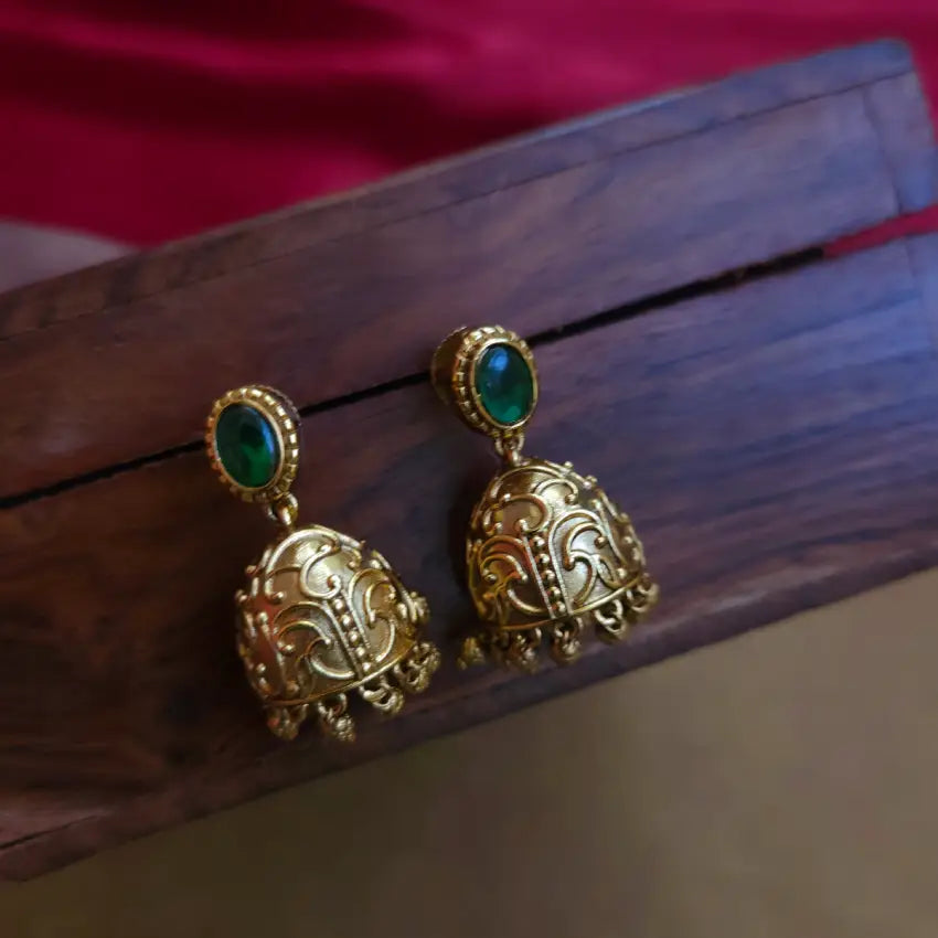 Antique Non Idol Jhumka