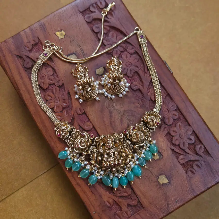 Aparna Antique Temple Designer Choker