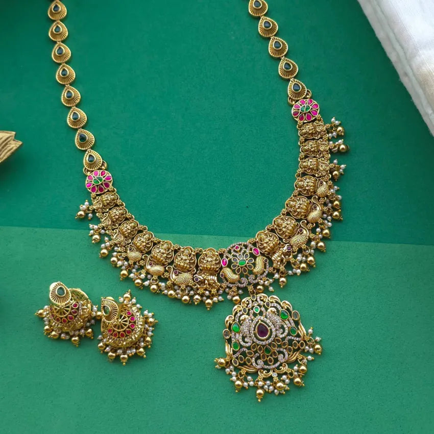 Bhumika Jadau Haram - Real Gold Inspired