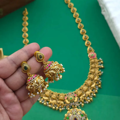 Bhumika Jadau Haram - Real Gold Inspired