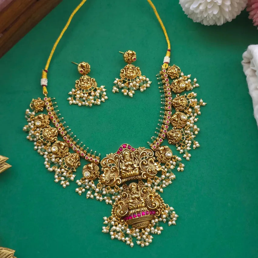Ambika - Lakshmi Bridal Necklace