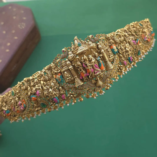 Hipbelt - Hand Paint real gold Inspired