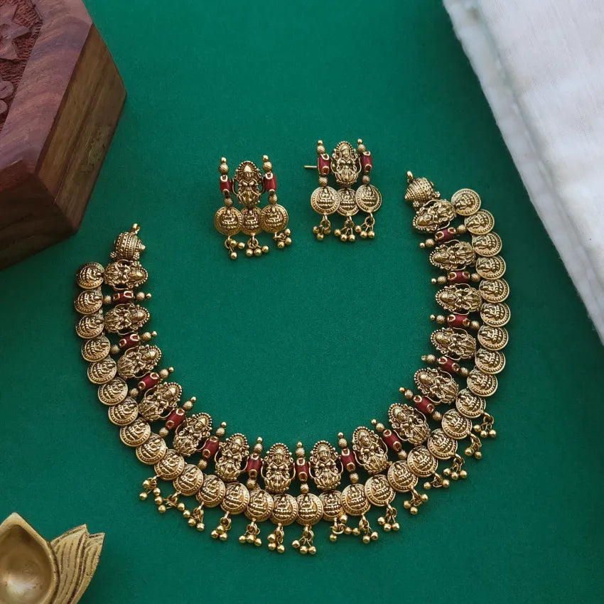 Chandini Lakshmi Coin Neckpiece
