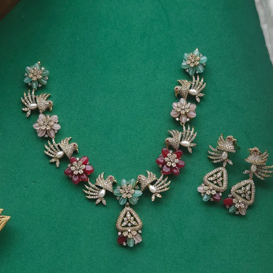 Larry - Party Wear AD Designer Neckpiece