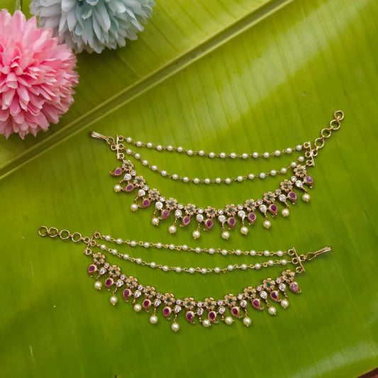 Floral Earchain