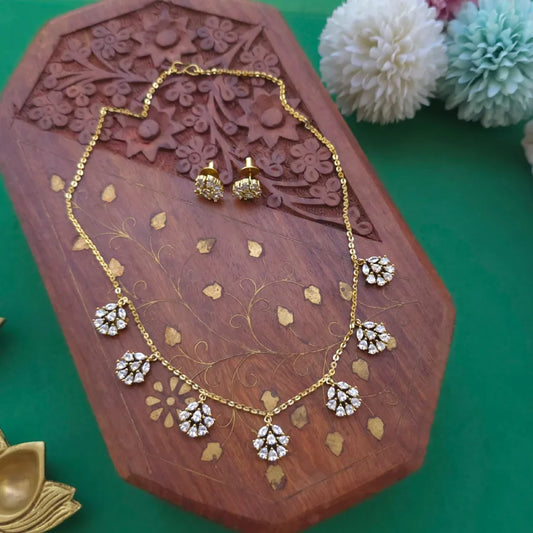 Floral Diamond Replica - Party Wear