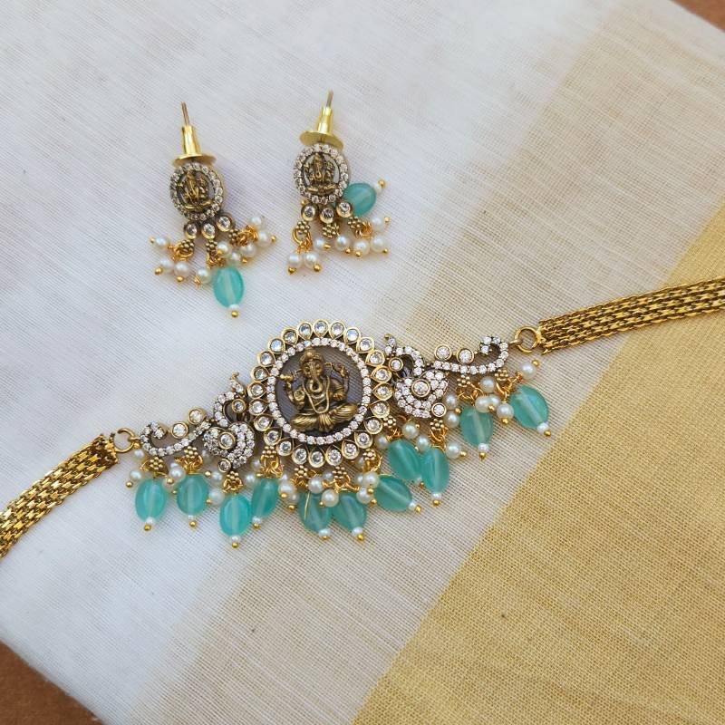 Ganesha Victorian Choker