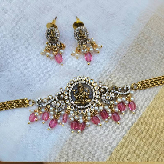 Ganesha Victorian Choker