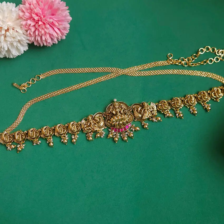 Antique Jadau HipChain