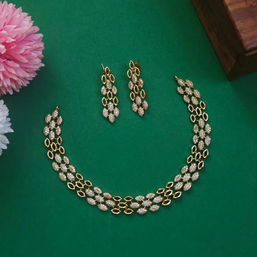 Indo Western AD Necklace