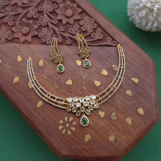 Ivana Neckpiece - Hasli - Green