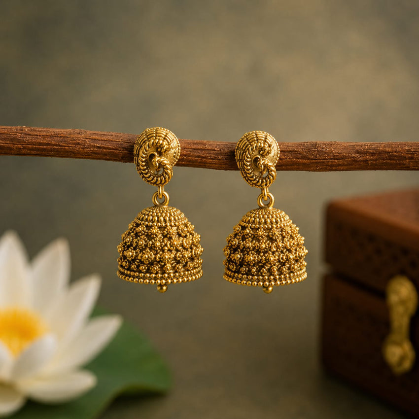 Baby Peacock Jhumka