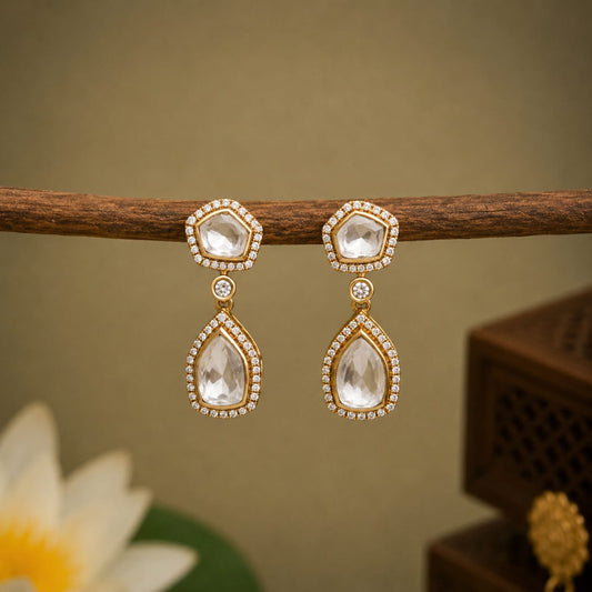 Moissanite Earring